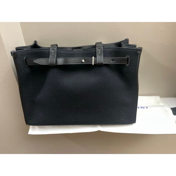 ROENZA SCHOULER
Belted leather-trimmed canvas tote - Picture 8 of 15